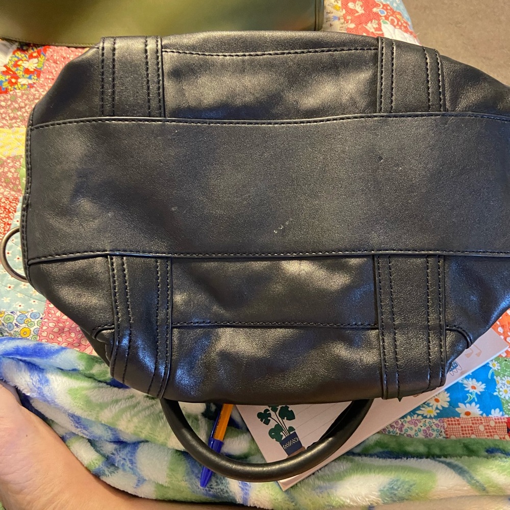 Black Leather Women's Bag